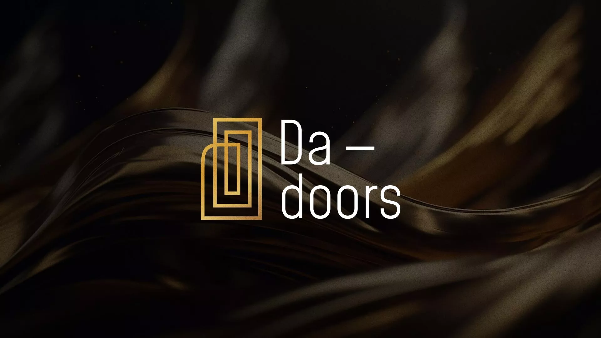 Разработка логотипа для компании «DA-DOORS» в Эртиле